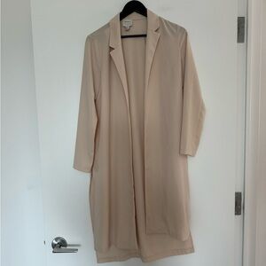 Forever 21 Open Front Beige Jacket